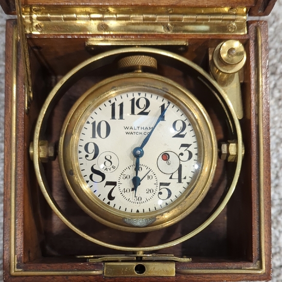 Waltham Marine Chronometer - Picture 1 of 8